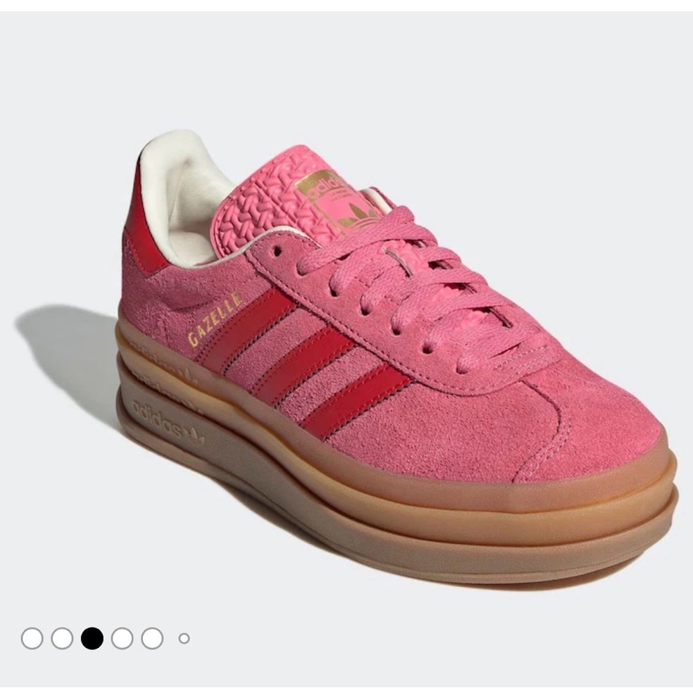 Adidas Gazelle Women's Sneakers in Pink and Red